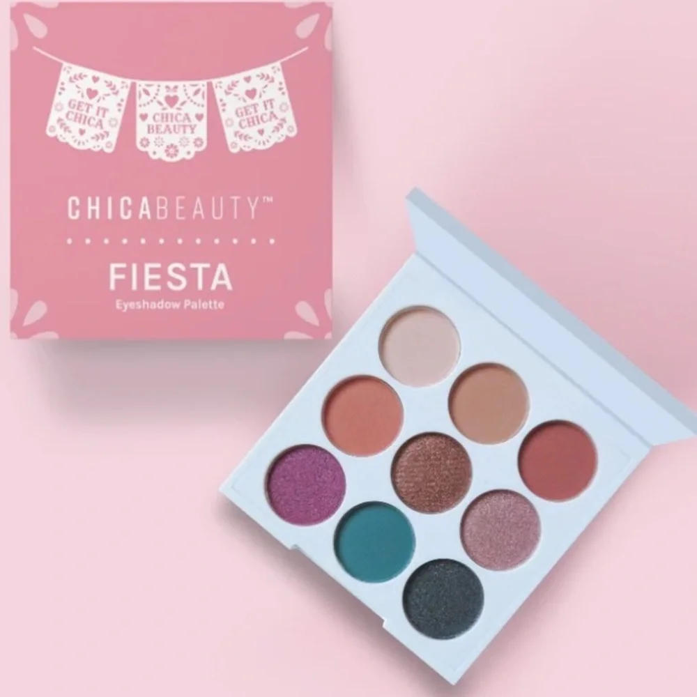 Chica Beauty Mini Fiesta Eyeshadow Palette